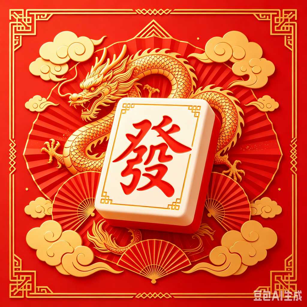 custom art mahjong set